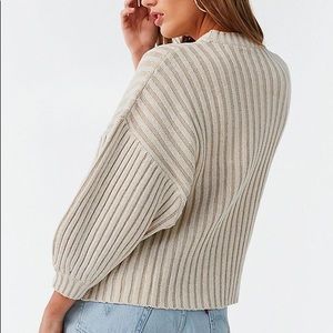 UO Lou Mock-Neck Pullover Sweater NWOT